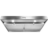 36 inch Stainless Range Hood with Full-Width Grease Filters