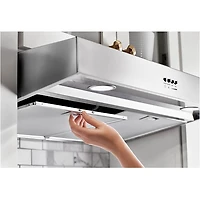 36 inch Stainless Range Hood with Full-Width Grease Filters