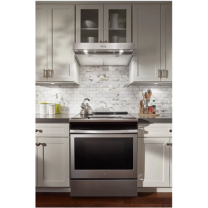 36 inch Stainless Range Hood with Full-Width Grease Filters