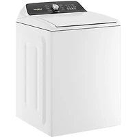 4.6 Cu. Ft. White Top Load Impeller Washer with Built-In Faucet - OPEN BOX