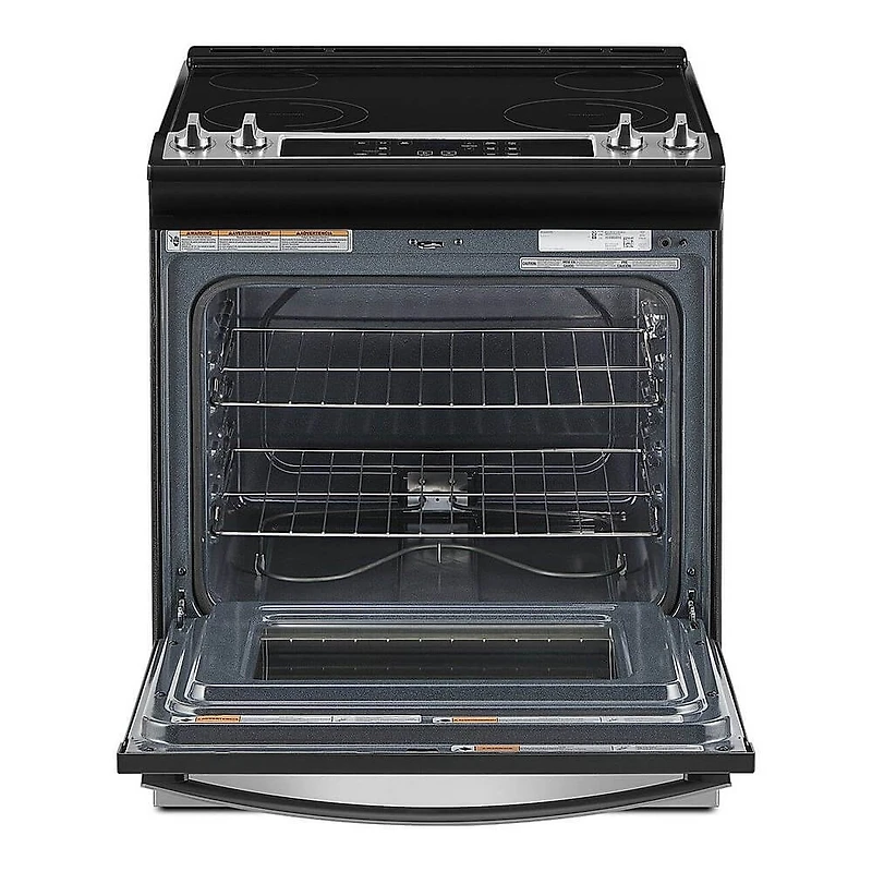 4.8 Cu. Ft. Stainless Electric Range with Frozen Bake™ Technology