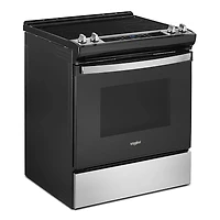 4.8 Cu. Ft. Stainless Electric Range with Frozen Bake™ Technology