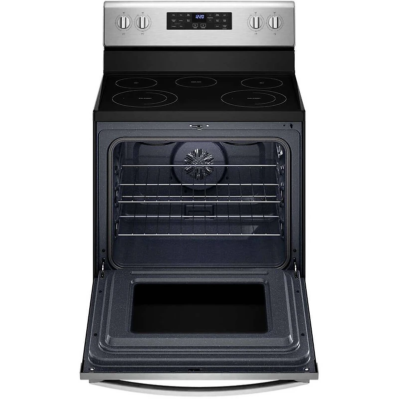 5.3 Cu. Ft. Stainless Freestanding Electric Convection Range