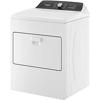 7.0 Cu. Ft. White Top Load High Efficiency Electric Dryer - OPEN BOX