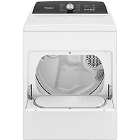 7.0 Cu. Ft. White Top Load High Efficiency Electric Dryer - OPEN BOX