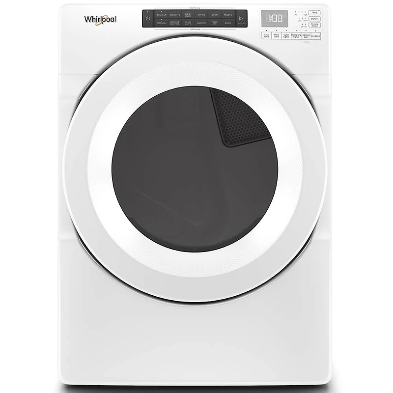 7.4 Cu. Ft. White Electric Dryer