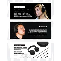 Hum 1000 Wireless Active Noise Cancelling Headphones - OPEN BOX