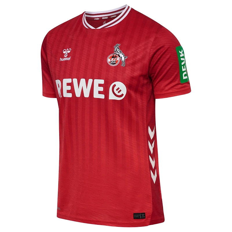 Maillot réplique unisexe Hummel rouge 1. FC Cologne extérieur 2025/26
