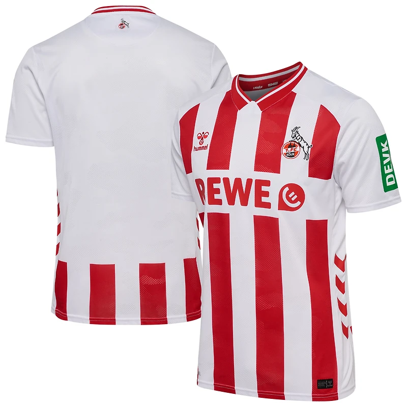 Unisex Hummel  White 1. FC Köln Home 2025/26 Replica Jersey
