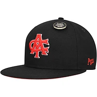 Men's Physical Culture Black 12 Streeters Fives Fitted Hat