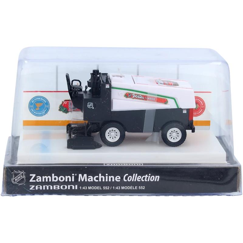 Zamboni moulée sous pression à l'échelle 1:43 de la Classique hivernale de la LNH 2025