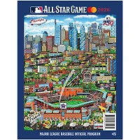 Programme spécial du match des étoiles de la MLB 2026, illustré par Charles Fazzino