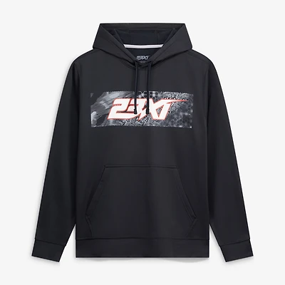 Sweat à capuche noir 23XI Racing 2026 pour homme
