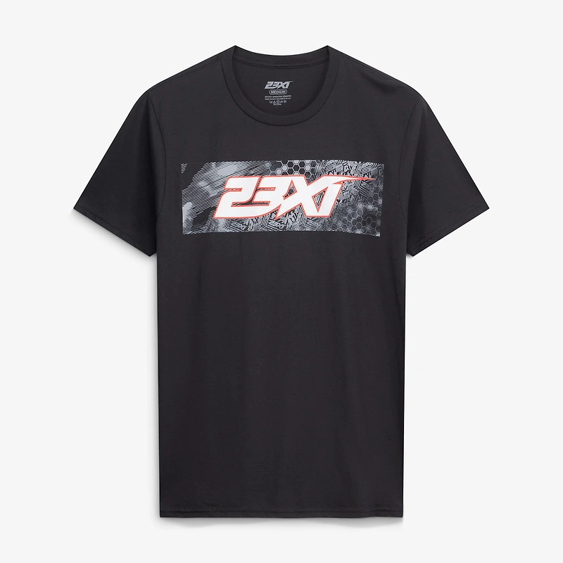 T-shirt homme 23XI Racing noir 2026 Team Tri-Blend