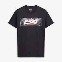 T-shirt homme 23XI Racing noir 2026 Team Tri-Blend