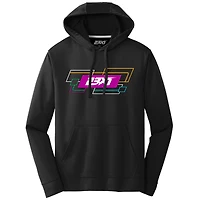 Sweat à capuche noir Team Tri-Blend 23XI Racing pour homme