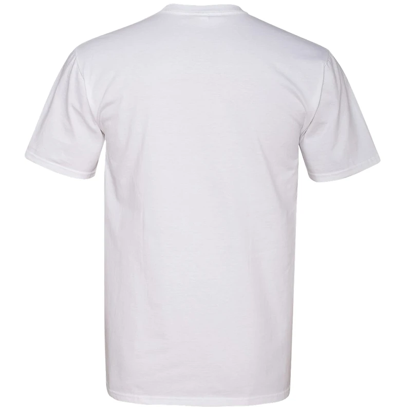 Men's 23XI Racing White Forward Together Pride Tri-Blend T-Shirt