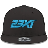 Casquette snapback 9FIFTY noire New Era 23XI Racing Adelante Juntos Mexico City Race pour homme