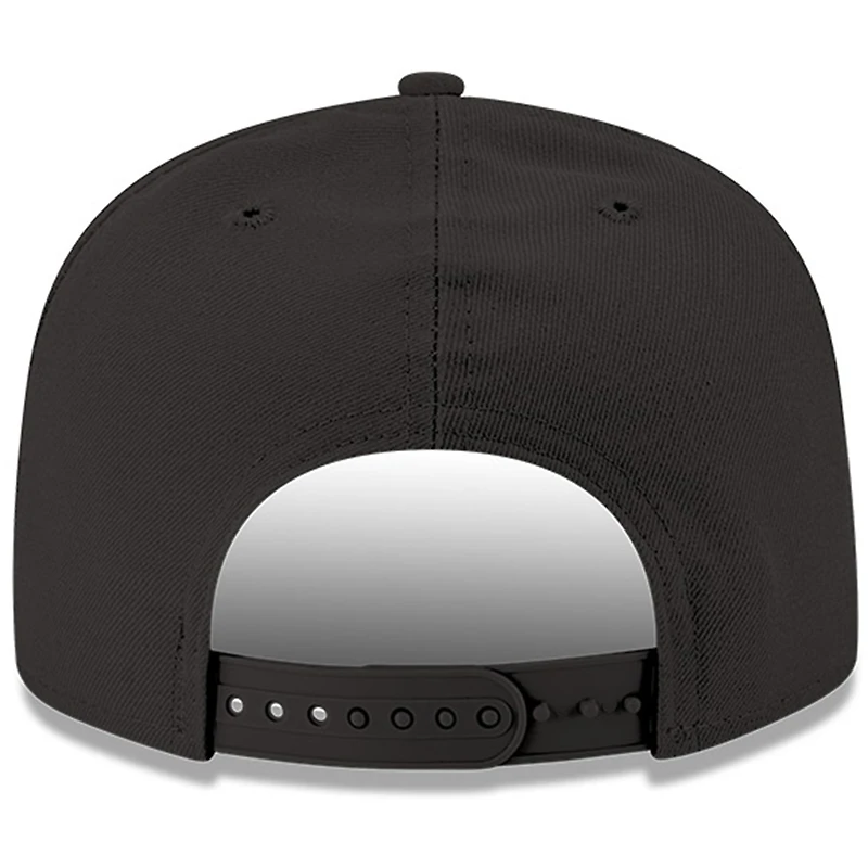 Men's New Era Black 23XI Racing Adelante Juntos Mexico City Race 9FIFTY Snapback Hat