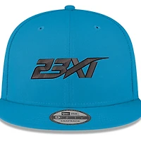 Casquette snapback New Era 23XI Racing 9FIFTY bleue pour homme