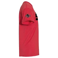 Men's Red 23XI Racing Fifth Anniversary T-Shirt
