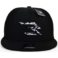 Men's 3BRAND by Russell Wilson Black/Camo Fashion Fitted Hat