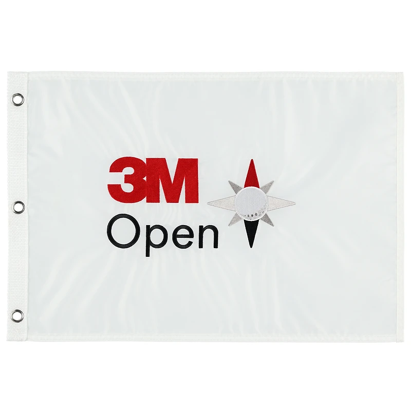 3M Open 13.5" x 19.75" Embroidered Flag