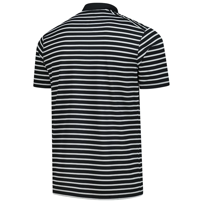 Men's Nike  Black 3M Open Victory Stripe Performance Polo