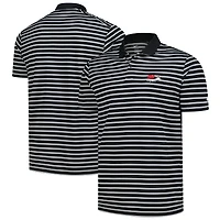 Men's Nike  Black 3M Open Victory Stripe Performance Polo