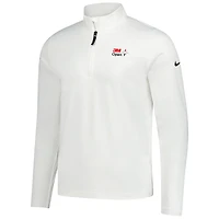 Pull Nike 3M Open Performance Victory à demi-zip pour homme blanc