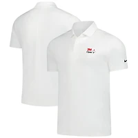 Polo Nike blanc 3M Open Performance Victory Solid pour homme