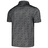 Polo de golf noir pour tabouret bar hommes 3M Open