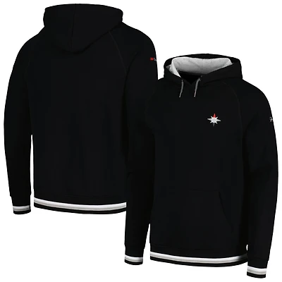Sweat à capuche raglan ouvert 3M pour tabouret de bar homme Golf noir