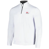 Tabouret de bar pour hommes Golf White 3M Open Quarter-Zip Top