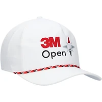 Casquette Snapback en corde ouverte 3M pour tabouret de bar pour homme Golf Blanc