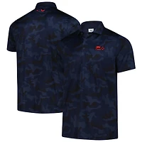 Men's Puma Navy 3M Open MATTR Volition Camo Polo