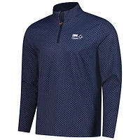 Men's Puma Navy 3M Open Volition Micro Star Quarter-Zip Pullover