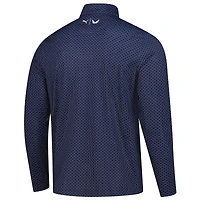Men's Puma Navy 3M Open Volition Micro Star Quarter-Zip Pullover