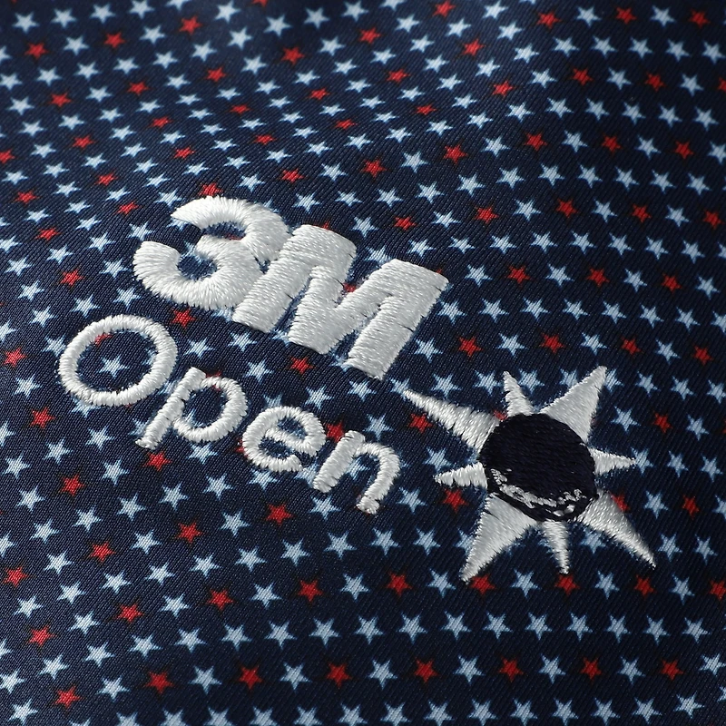 Men's Puma Navy 3M Open Volition Micro Star Quarter-Zip Pullover