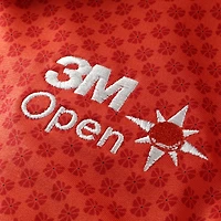 Men's Puma Red 3M Open MATTR Micro Floral Polo