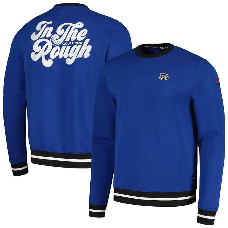 Men's Puma Royal 3M Open Golf x Hoops Pullover Sweatshirt