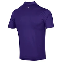 Men's Under Armour Purple 3M Open T2 Green Polo