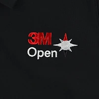Women's Nike  Black 3M Open Victory Performance Sleeveless Polo