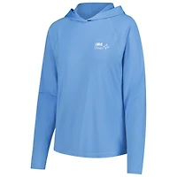 Women's Puma Light Blue 3M Open You-V Brrr Raglan Hoodie