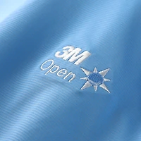 Women's Puma Light Blue 3M Open You-V Brrr Raglan Hoodie