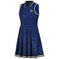 Women's Puma Royal 3M Open Golf x Hoops V-Neck Quarter-Zip Sleeveless Dress
