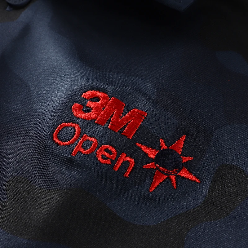 Youth Puma Navy 3M Open MATTR Volition Camo Polo
