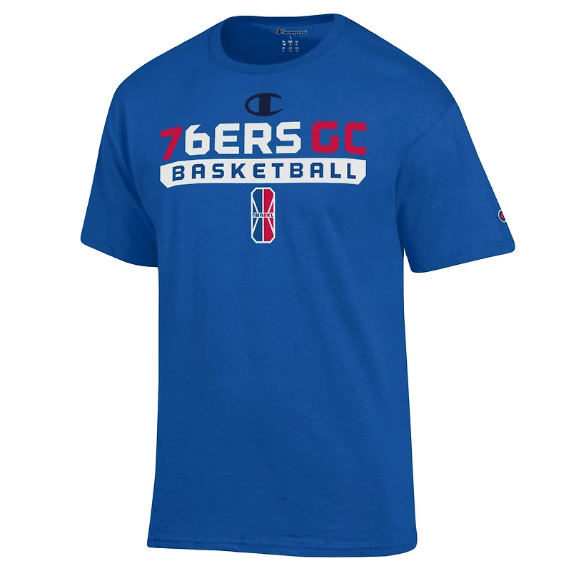 Unisex Champion  Royal 76ers GC On-Court 2K League Authentic Practice T-Shirt