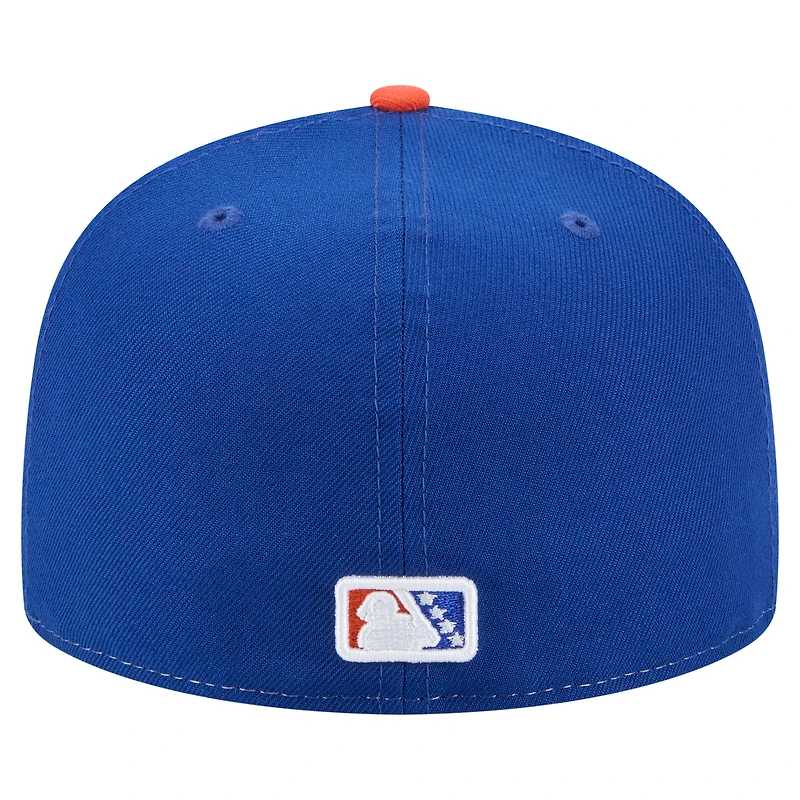 Men's New Era  Blue Aberdeen IronBirds Authentic Collection 59FIFTY Fitted Hat