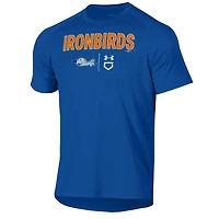 T-shirt technique Under Armour Royal Aberdeen IronBirds pour homme